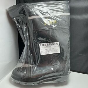 Steel Toe Waterproof Rain & Fishing Boot Outdoor Non-Slip Boots Size 13